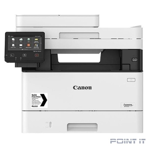 Canon i-SENSYS MF445dw (3514C026/3514C061/3514C007/3514C021/3514C010) {ч-б лазерный, А4, 38стр./мин., 250 л., 1200 x 1200,1024Мб, Wi-Fi, DADF, дупл.}