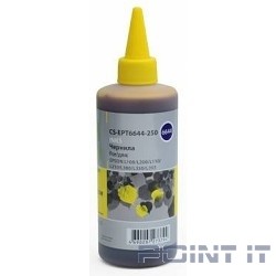 Чернила YELLOW 250ML /L100 CS-EPT6644-250 CACTUS