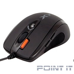 A-4Tech Мышь X(7)-710MK Мини (черный) USB, 2000dpi, встр. память 16Кб, 1000ГЦ, 6 кнопок. [94402]