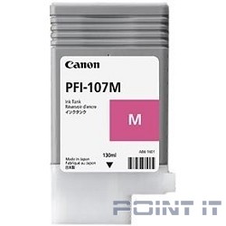Canon PFI-107M 6707B001 Картридж для  iPF680/685/770/780/785, Пурпурный, 130ml (GJ)