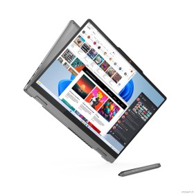 Ноутбук Lenovo IdeaPad 5 2-in-1 14IRH9 [83KX0041PS] (КЛАВ.РУС.ГРАВ.) Luna Grey 14&quot; {WUXGA (1920x1200) OLED 400nits Touch i7-13620H/16Gb/512Gb SSD/DOS/+Pen}
