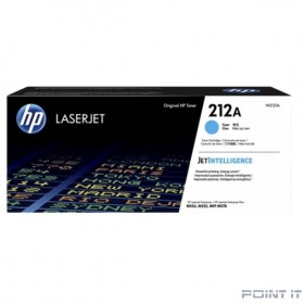 Картридж лазерный HP 212A W2121A голубой для HP CLJ Enterprise M554/M555