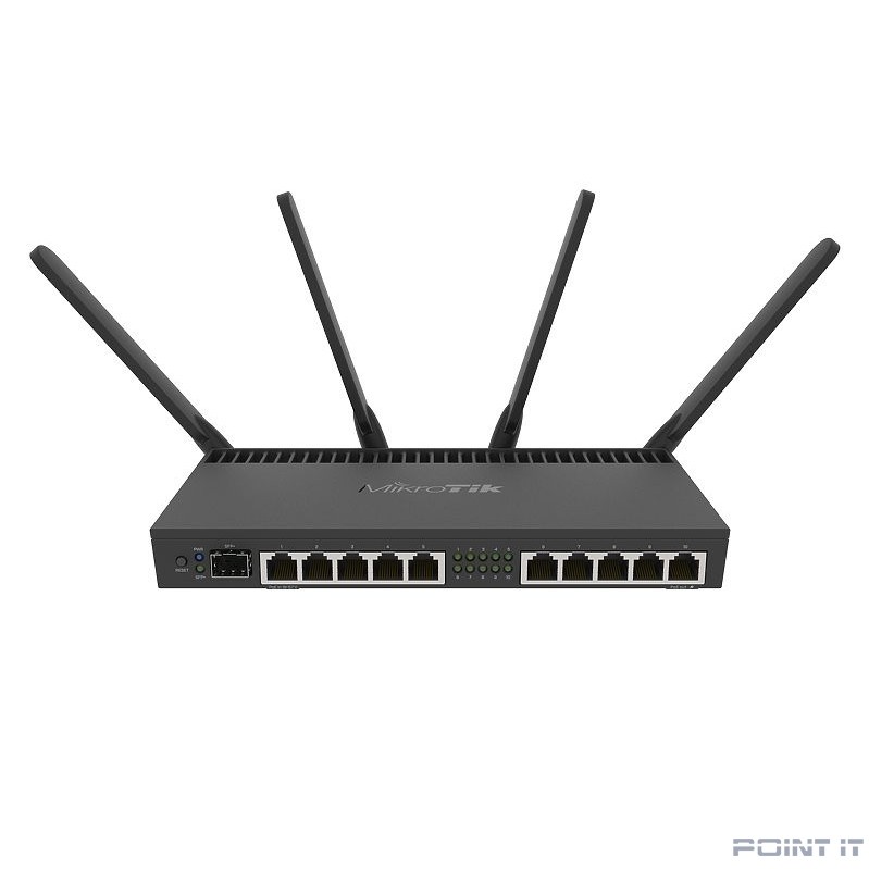 Маршрутизатор 1000M 10PORT 1SFP+ RB4011IGS+5HACQ2HND-I MIKROTIK