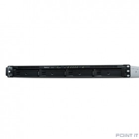 Synology RX418 Модуль расширения Expansion Unit (Rack 1U) for RS818+, RS818RP+, RS816, RS815+, RS815RP+, RS815 up to 4hot plug HDDs SATA(3,5&quot; or 2,5&quot;)/1xPS incl eSATA Cbl 