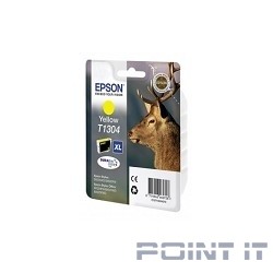 EPSON C13T13044010/12 T1304 Картридж для Epson Stylus SX525WD/ SX620FW,  Stylus Office BX320FW/BX525WD/ BX625FWD, желтый, XL (cons ink)