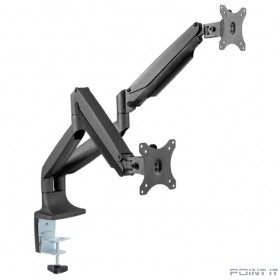 ONKRON G200 чёрный {Для двух экранов с диагональю 13&quot;-32&quot; Допустимая нагрузка: 2 x (1- 9 кг) VESA: 75x75, 100x100 мм}