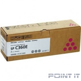 Ricoh 408190 Принт-картридж  SP C360E малиновый {SPC360/361  (1500 страниц)}