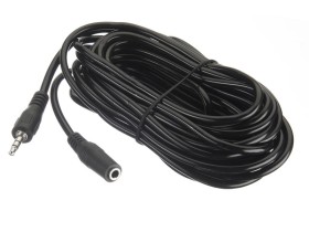 Удлинитель для наушников гнездо 3.5 мм стерео-штекер 3.5 мм стерео (7м), NETKO Optima