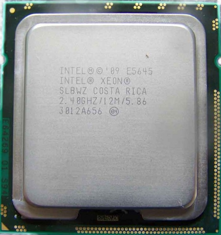 Процессор Intel Xeon E5645 12M Cache, 2.40 GHz, 5.86 GT/s Intel® QPI, E5645 , SLBWZ, oem