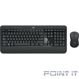 920-008686 Logitech Комплект MK540 Advanced, USB, беспроводной, черный [клавиатура+мышь]