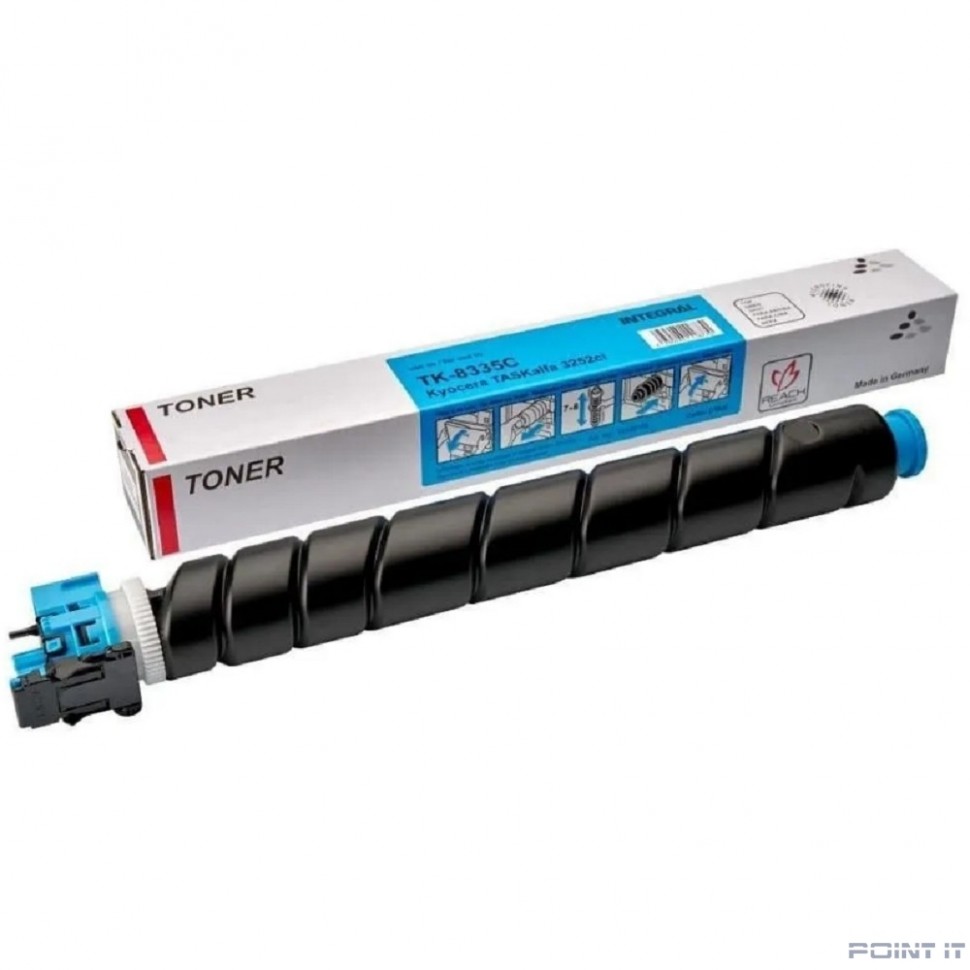 Тонер-картридж Integral TK-8335C с чипом для Kyocera