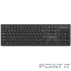 Клавиатура Oklick 505M черный USB slim {1196544}