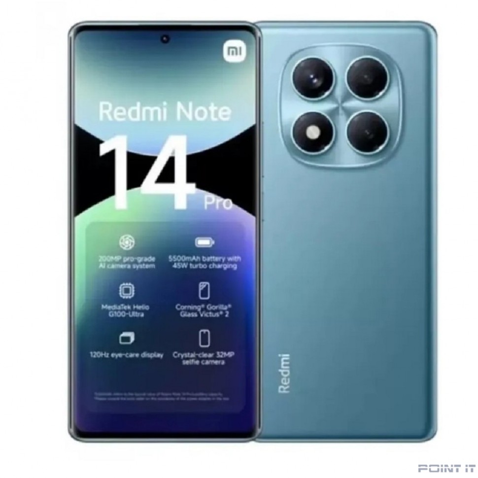 Xiaomi Redmi Note 14 Pro 12GB/256GB Ocean Blue [61390]
