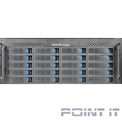 Procase ES420-SATA3-B-0 {4U 20 SATAII/SAS hotswap HDD, глубина 650мм, MB 12&quot;x13&quot;, без Б/П,черный}