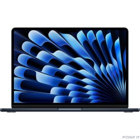 Ноутбук Apple MacBook Air 13-inch 2025 [MW123ZA/A] Midnight 13.6&quot; Liquid Retina {(2560x1600) M4 10C CPU 8C GPU/16GB/256GB SSD} (A3240)