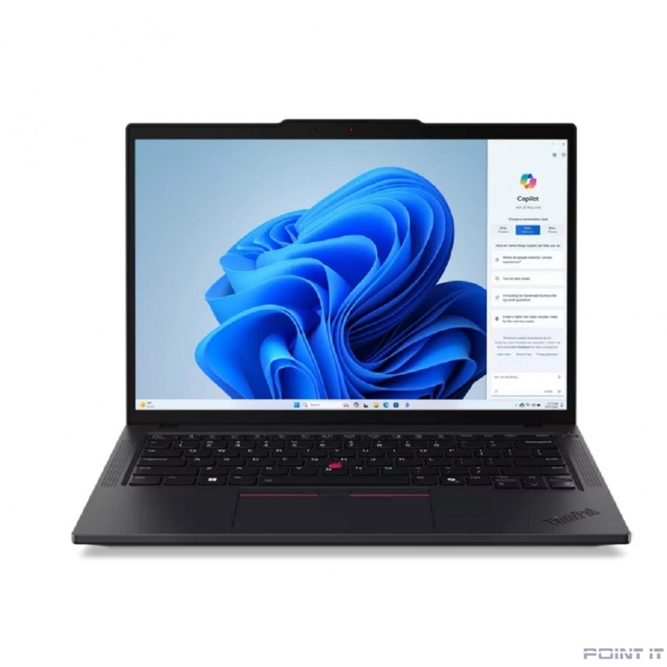 Ноутбук Lenovo ThinkPad T14 G5 [21MLA01QCD_PRO] (КЛАВ.РУС.ГРАВ.) Black 14" {2.2K IPS Ultra 5 125H/16GB/512GB SSD/LTE/W11Pro}