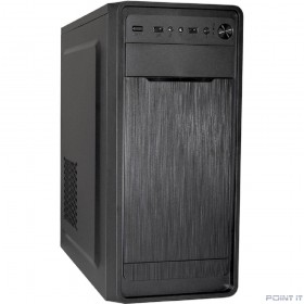 Exegate EX283069RUS Корпус Miditower ExeGate XP-332 Black, ATX, &lt;XP350, Black,120mm&gt;, 2*USB, Audio