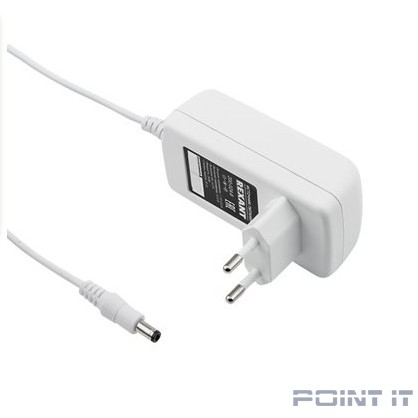 Rexant 200-024-6 Источник питания 12V, 24W с DC разъемом подключения 5.5*2.1, IP23 Белый корпус