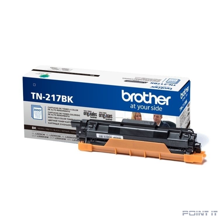 Brother TN-217BK Тонер {HLL3230CDW/DCPL3550CDW/MFCL3770CDW} черный (3000стр)