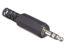Штекер 3.5 стерео (пластик), NETKO Optima