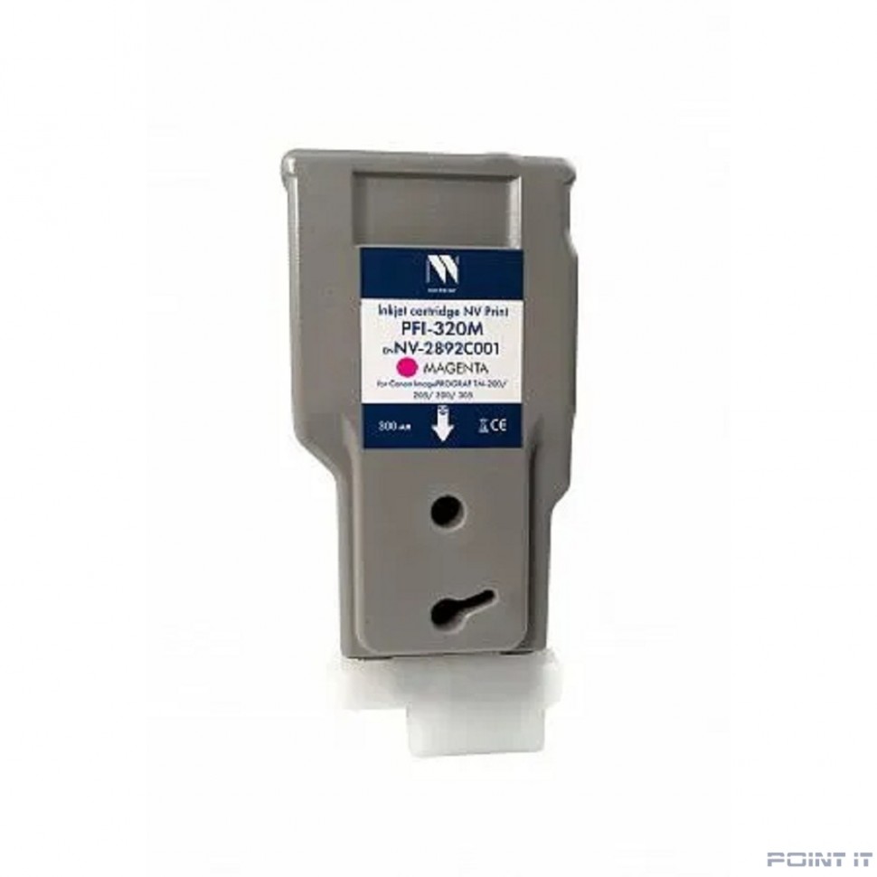 Струйный картридж NV Print PFI-320M (NV-2892C001) Magenta для Canon ImagePROGRAF TM-200/205/300/305 (300 мл)
