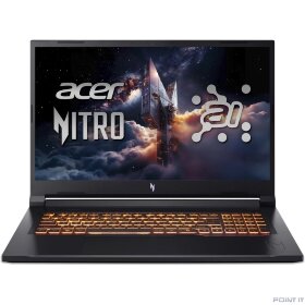 Ноутбук Acer Nitro V 17 AI ANV17-41-R0P2 [NH.QYVCD.006] Black 17.3&quot; {FHD Ryzen 7 260/ 32Gb/ SSD1Tb/RTX 5060 8Gb/noOs}