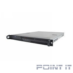 Procase EB160-B-0 черный,{1U глубина 550мм, внешн SlimCD, внутр 4xHDD,MB 12&quot;x10.5&quot;, без бл.пит)