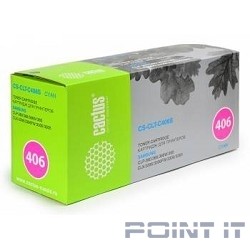 CACTUS CLT-C406S Тонер-картридж CS-CLT-C406S для принтеров Samsung CLP-360/365/CLX-3300/3305 cyan