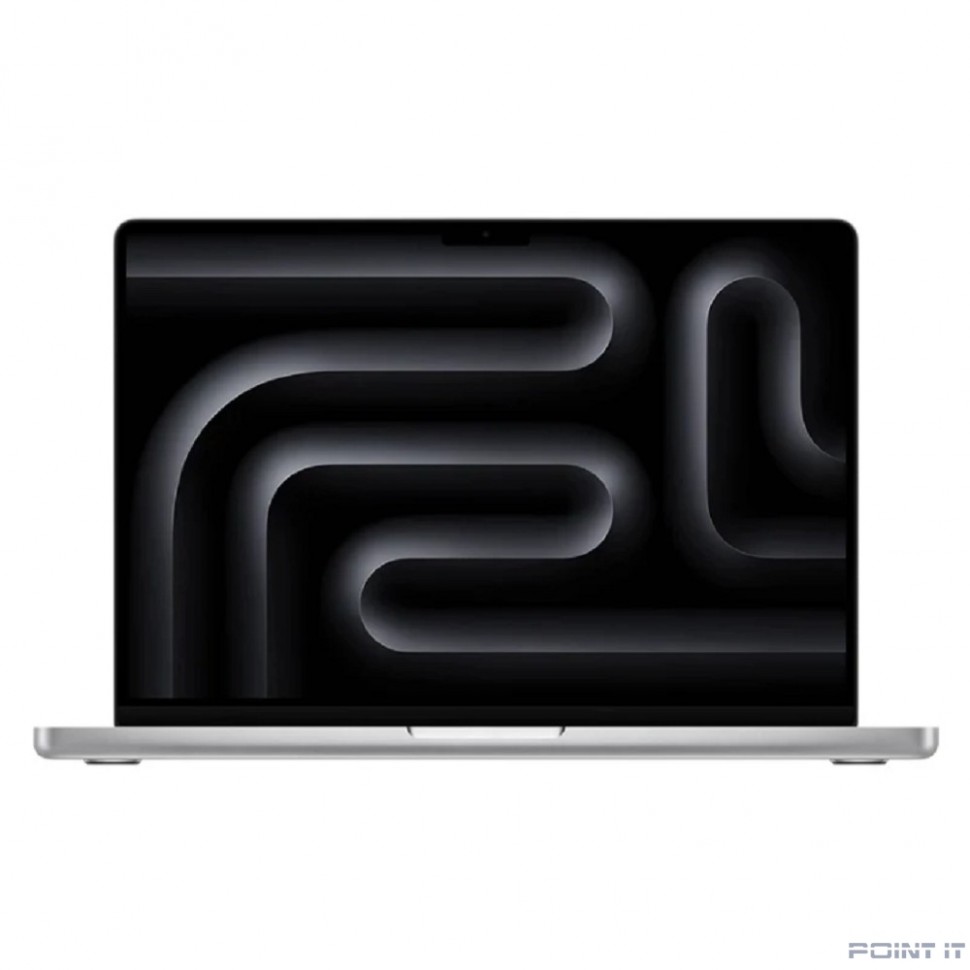 Ноутбук Apple MacBook Pro 14-inch 2024 [MX2E3HN/A] (КЛАВ.РУС.ГРАВ.) Silver 14.2" Liquid Retina XDR {(3024x1964) M4 Pro 12C CPU 16C GPU/24GB/512GB SSD/рекоменд.переходник 11007065} (Индия)