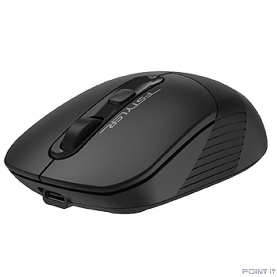 Мышь беспроводная A4Tech Fstyler FB10CS black (оптическая, silent, BT/Radio, USB, 4but, 2000dpi)(FB10CS USB STONE BLACK