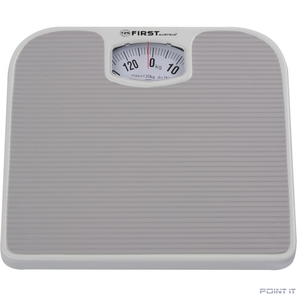 FIRST FA-8020-GR Весы напольные,механика. Максимальный вес взвешивания: 130кг.Градация: 1кг