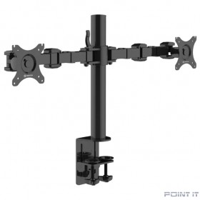 ONKRON D221E чёрный {Для экранов с диагональю 10&quot;-32&quot; каждый Максимальная нагрузка: 18кг (2х9кг) VESA: 75x75, 100х100мм}