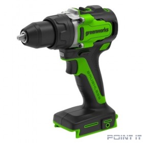 Greenworks GD24DD90 Дрель-шуруповерт аккумуляторная,  24V, 90 Нм, бесщеточная, без АКБ и ЗУ [3707507]