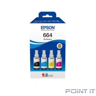 EPSON C13T66464A Чернила для L100 4-COLOUR MULTIPACK