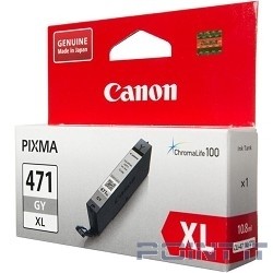 Canon CLI-471XLGY 0350C001 Картридж для PIXMA MG5740/MG6840/MG7740, серый