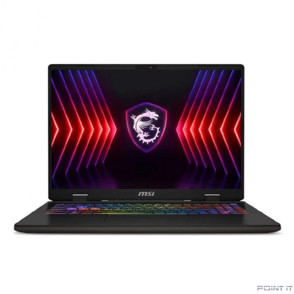 Ноутбук MSI Sword 16 HX B13VGKG-855XRU [9S7-15P214-855] Core Black 16" {FHD+ i7-13700HX/16Gb/SSD1024Gb/RTX4070 8Gb/NoOS}