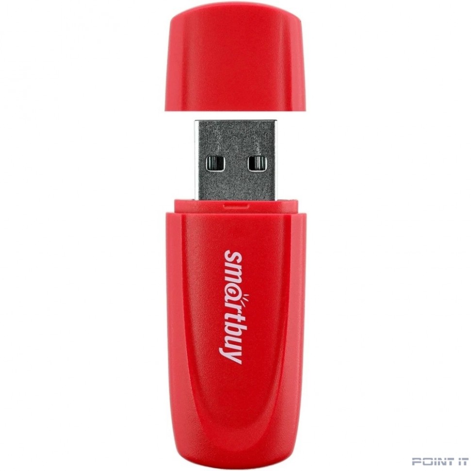Smartbuy USB Drive 8GB Scout Red (SB008GB2SCR) UFD 2.0