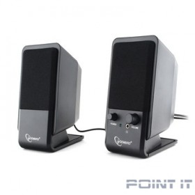 Gembird SPK-510, черный, 6 Вт, рег. громкости, разъём для наушников,USB-питание