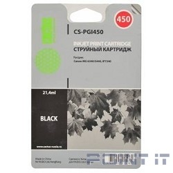 Картридж BLACK 21.4ML CS-PGI450 CACTUS