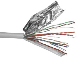 Кабель LC FTP10 cat.5, 305м, 0,45мм, серый РАСПРОДАЖА