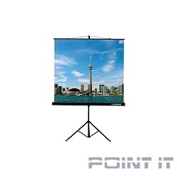 Lumien Eco View LEV-100103  Экран на треноге 200x200 см 1:1 напольный рулонный