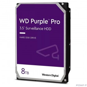 Жесткий диск SATA 8TB 6GB/S 128MB PURPLE WD85PURZ WDC