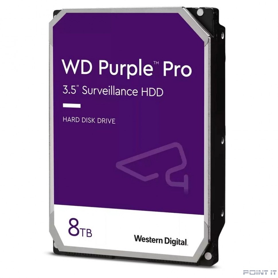 Жесткий диск SATA 8TB 6GB/S 128MB PURPLE WD85PURZ WDC