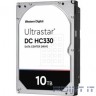 10Tb WD Ultrastar DC HC330 {SATA-III 12Gb/s, 7200 rpm, 256mb buffer, 3.5"}  [0B42266 ]