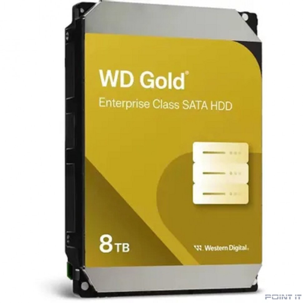 8TB WD Gold (WD8005FRYZ) {SATA III 6 Gb/s, 7200 rpm, 256Mb buffer}
