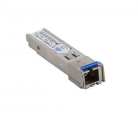 Модуль промышленный GIGALINK SFP, WDM, 155mbs/1,25Гбит/c, одно волокно SM, SC, Tx:1550/Rx:1310 нм, DDM, 8 дБ (до 3 км) -40C