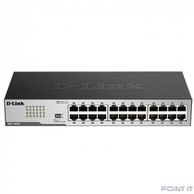 D-Link DGS-1024D/J1A Неуправляемый коммутатор с 24 портами 10/100/1000Base-T 