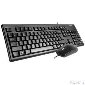 Комплект (клавиатура + мышь) A4-Tech KRS-8372 Black USB