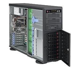 Корпус для сервера TOWER 865W EATX CSE-743TQ-865B-SQ SUPERMICRO