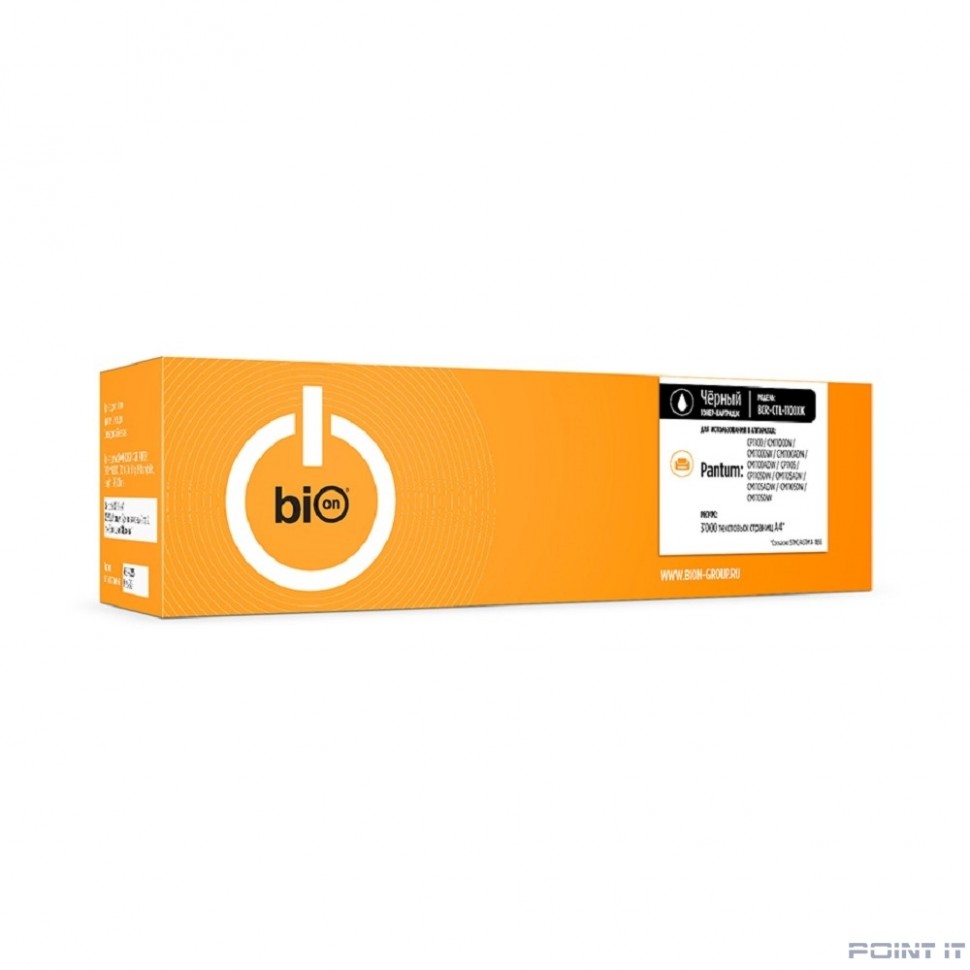 Bion BCR-CTL-1100XK Картридж CTL-1100XK для Pantum CP1100/CM1100DN/CM1100DW/CM1100ADN/CM1100ADW/CP1105/CP1105DW/CM1105ADN/CM1105ADW/CM1105DN/CM1105DW, черный (3000 стр.)